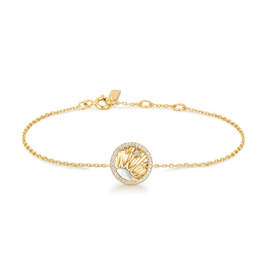 Gold Shiny Sun Stars Bracelet - Ania Haie