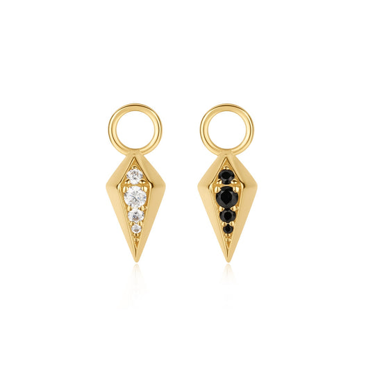 Gold Rhombus Earring Charm - Ania Haie