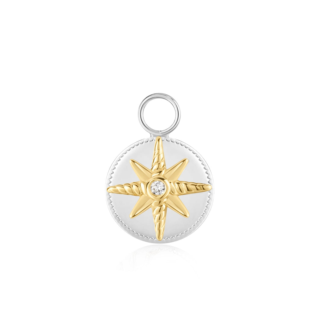 Two Tone Bright Sun Earring Charm - Ania Haie