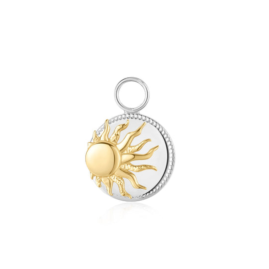 Two Tone Bright Sun Earring Charm - Ania Haie