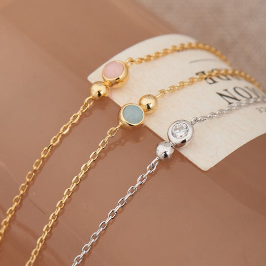 Gold Orb Sparkle Chain Bracelet - Ania Haie