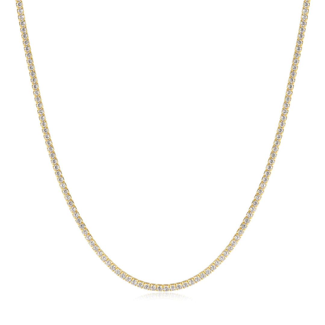 Gold Pavé Necklace - Ania Haie