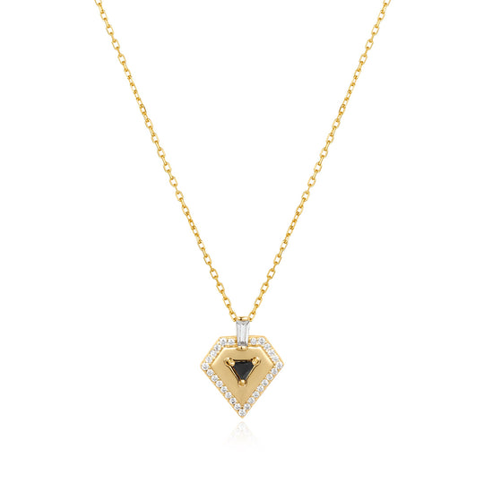 Gold Geometric Necklace - Ania Haie