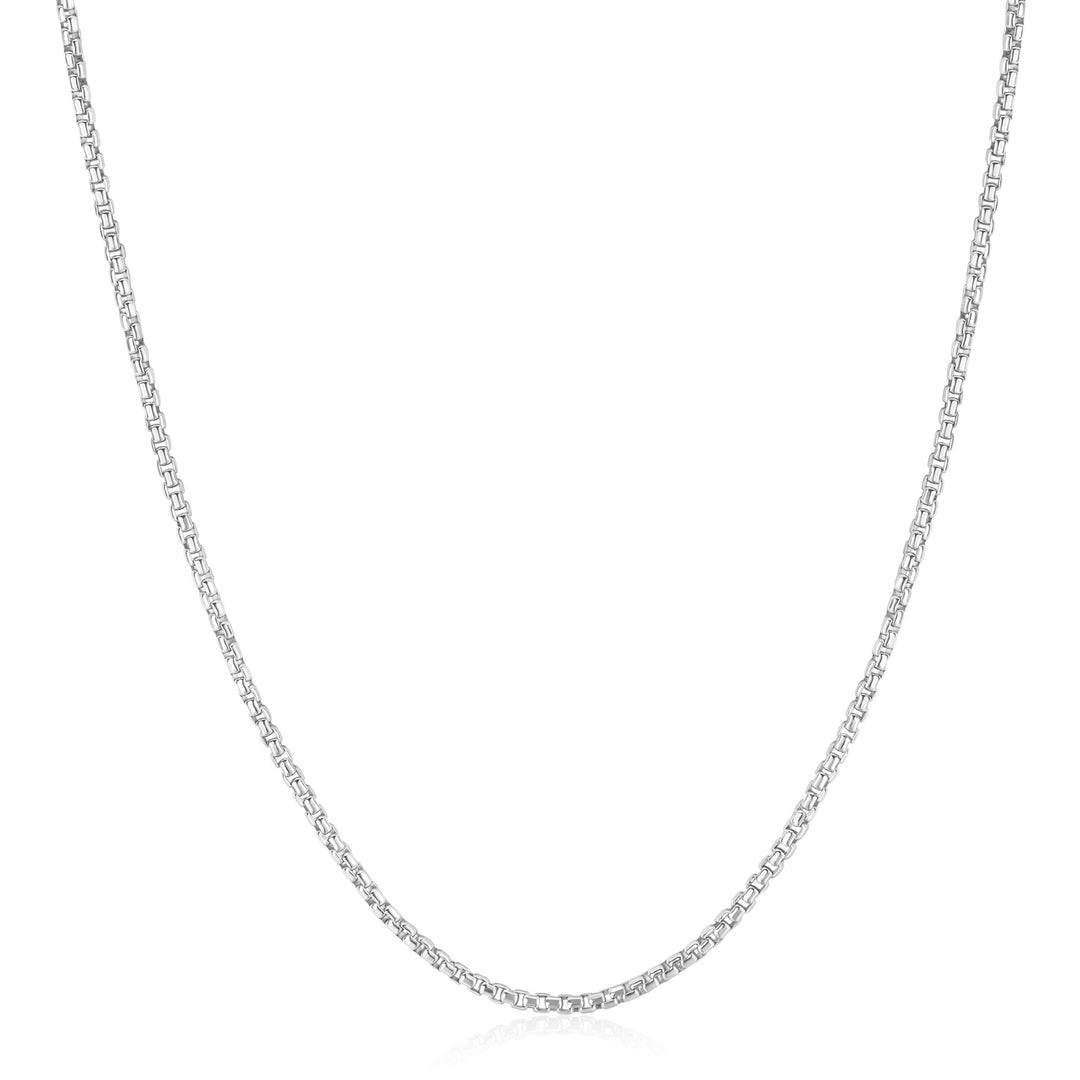 Silver Box Link Chain Necklace - Ania Haie