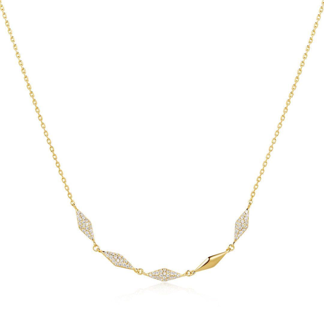 Gold Multi Sparkle Necklace - Ania Haie