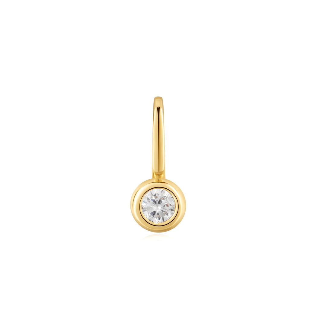 Gold Bezel Set Charm - Ania Haie