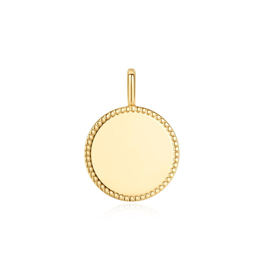 Gold Disc Charm - Ania Haie