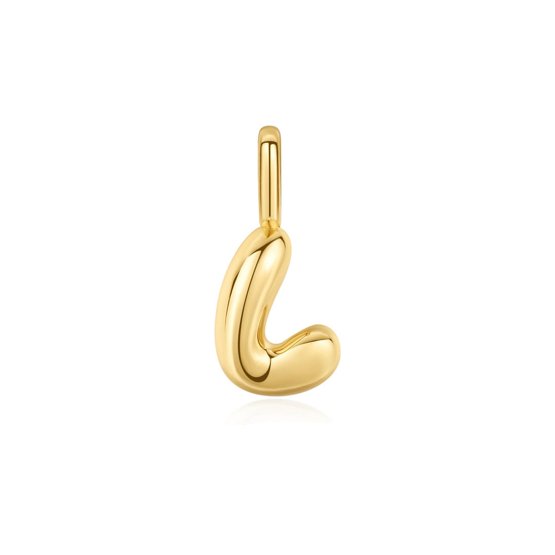 Gold L Letter Charm - Ania Haie