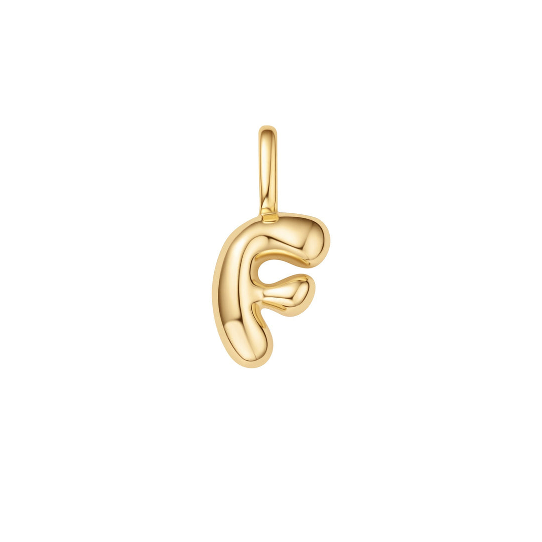 Gold F Letter Charm - Ania Haie