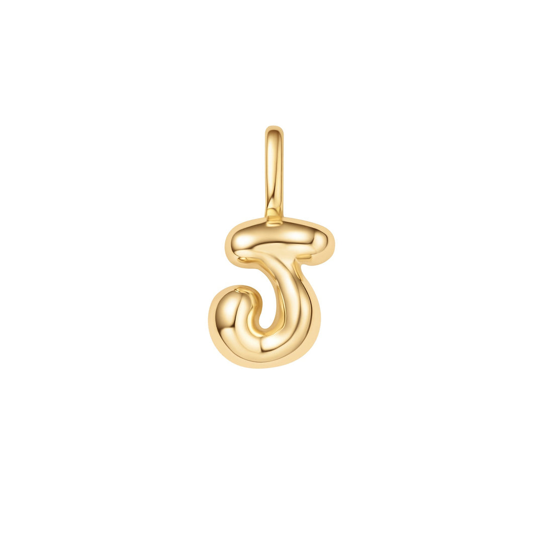 Gold J Letter Charm - Ania Haie