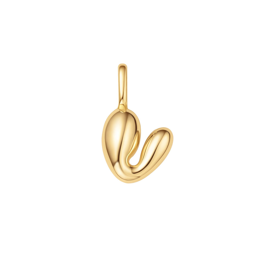 Gold V Letter Charm - Ania Haie