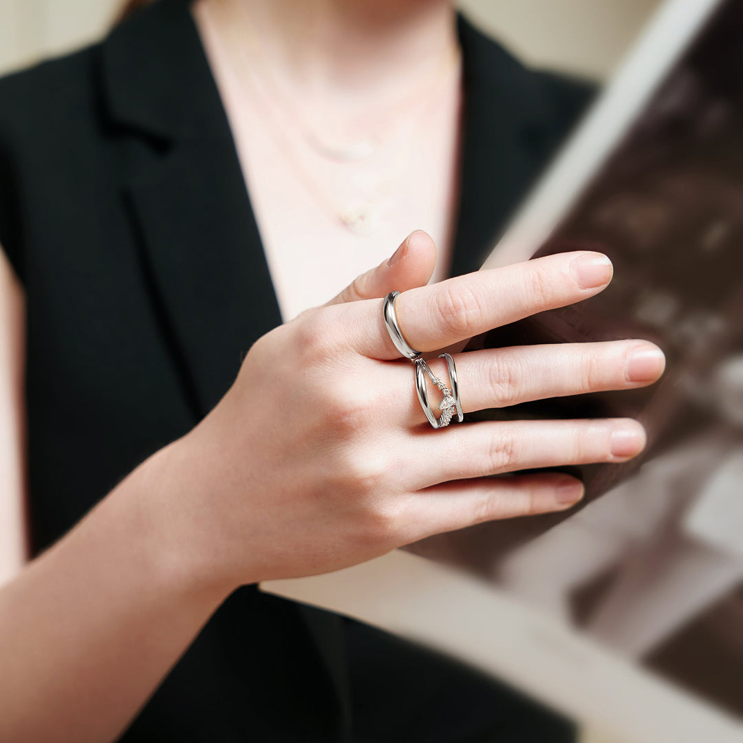 Silver Sparkle Ring - Ania Haie