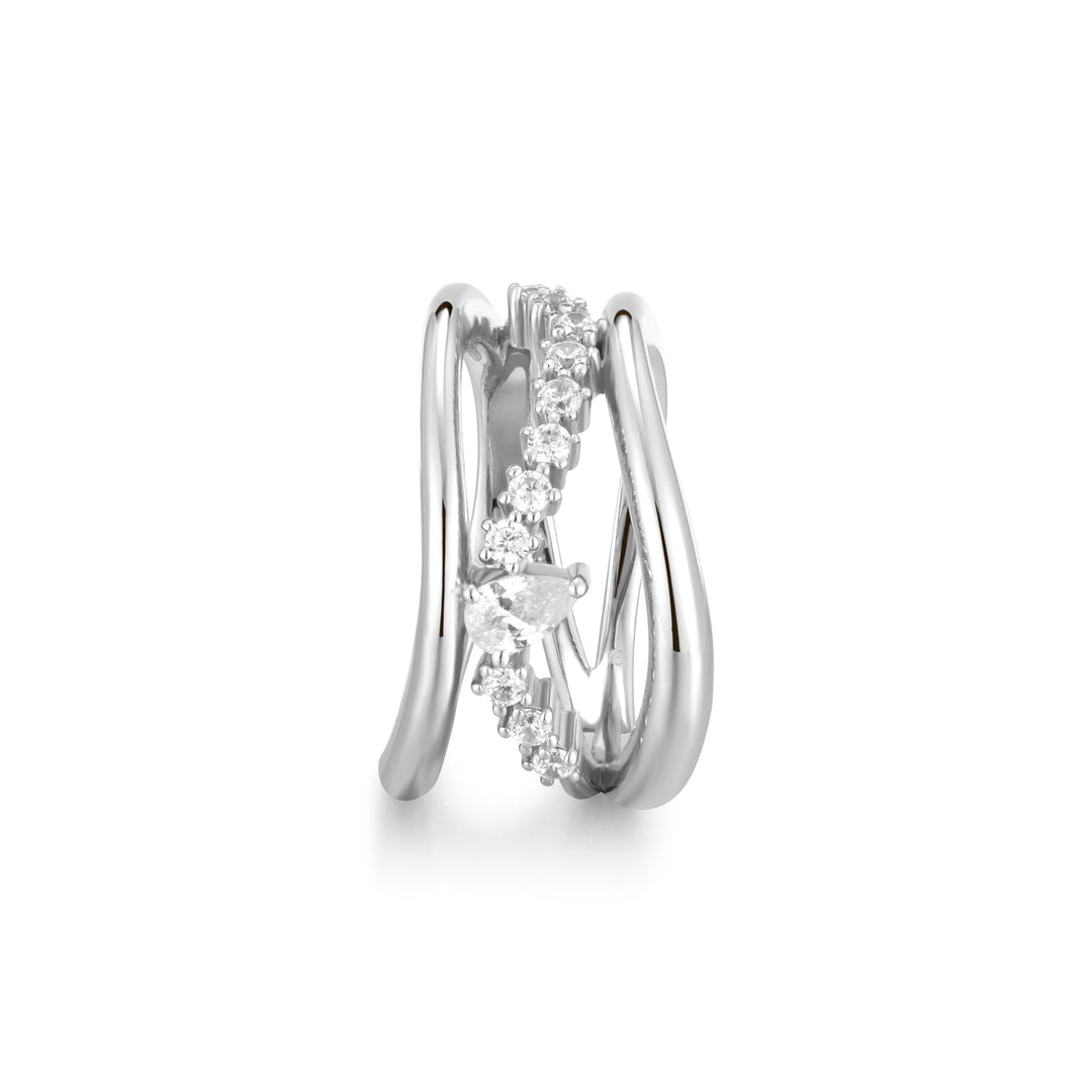 Silver Sparkle Ring - Ania Haie