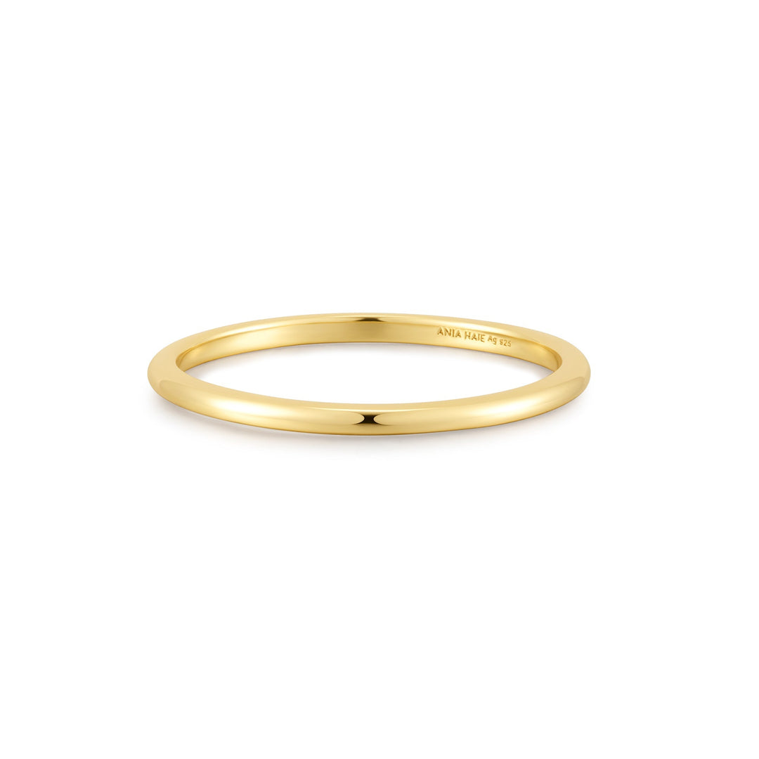 Gold Plain Ring - Ania Haie