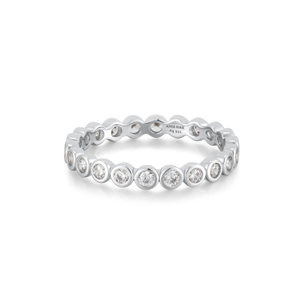 Silver Bezel Set Ring - Ania Haie