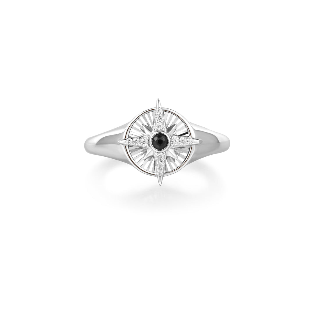 Silver Star Signet Ring - Ania Haie