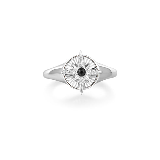 Silver Star Signet Ring - Ania Haie