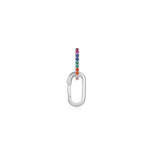 Silver Rainbow Charm Connector - Ania Haie