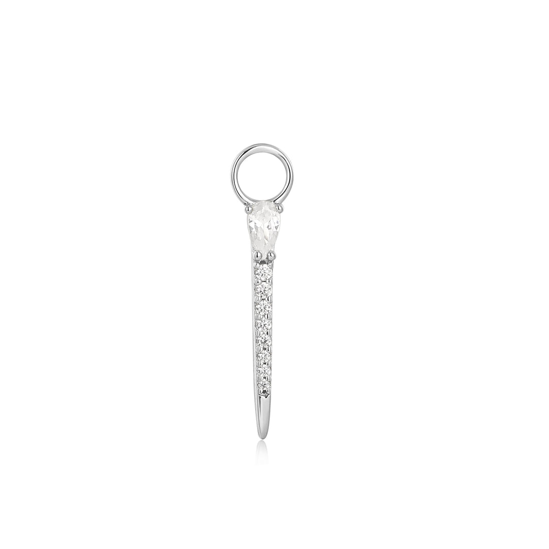 Silver Sparkle Bar Earring Charm - Ania Haie