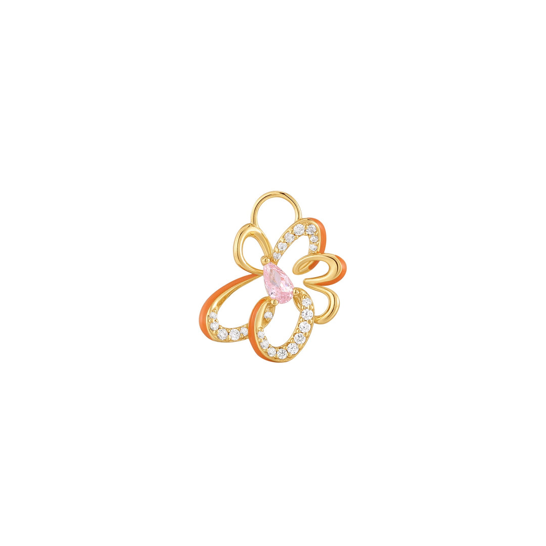 Gold Flower Earring Charm - Ania Haie