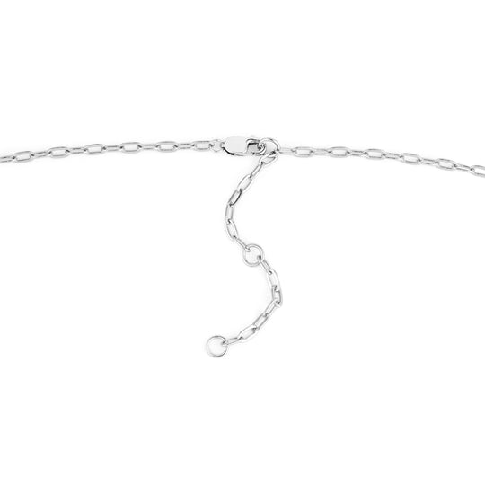 Silver Shimmer Chain Charm Connector Necklace - Ania Haie