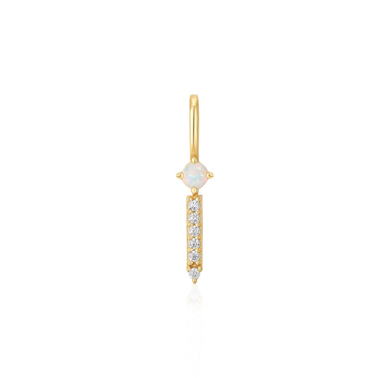 Gold Kyoto Opal Sparkle Bar Charm - Ania Haie