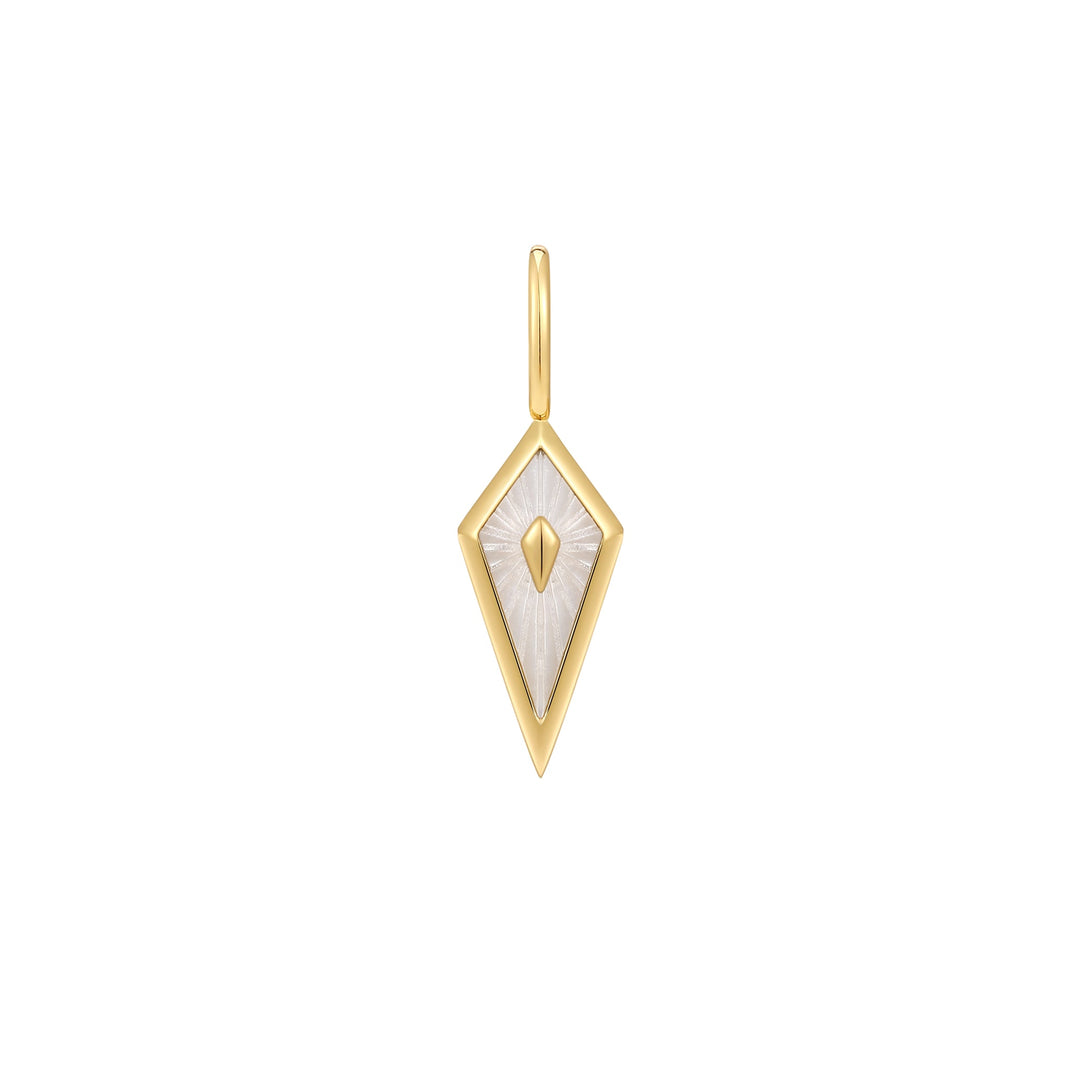 Gold Mother of Pearl Kite Charm - Ania Haie