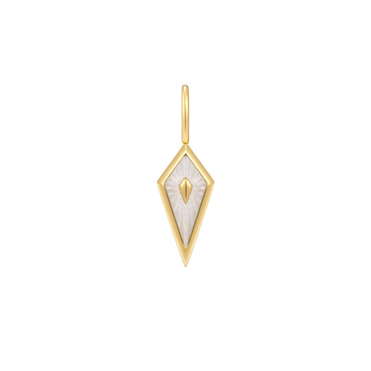 Gold Mother of Pearl Kite Charm - Ania Haie