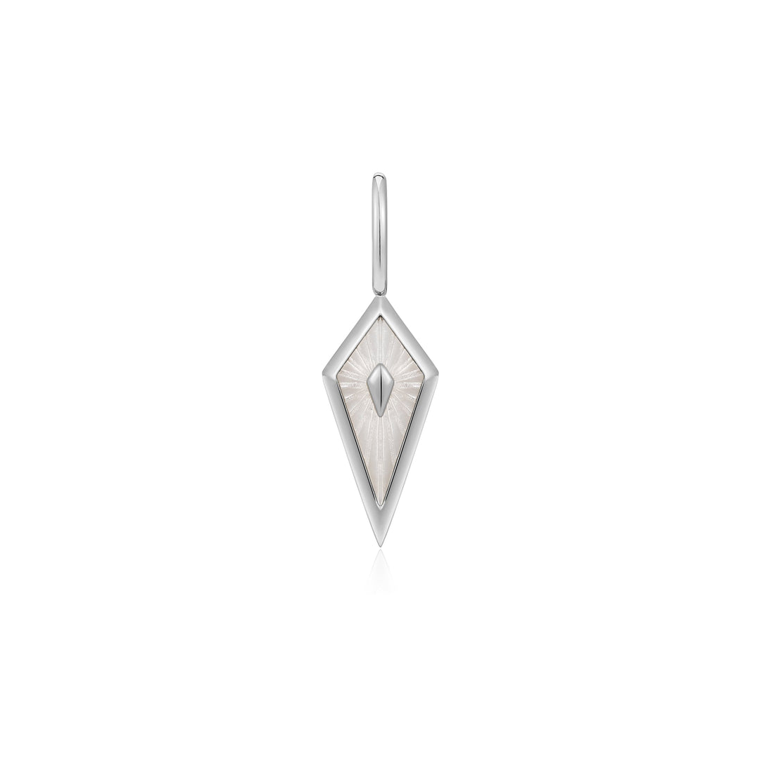 Silver Mother of Pearl Kite Charm - Ania Haie