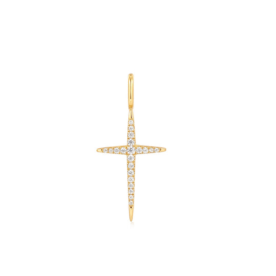 Gold Cross Charm - Ania Haie