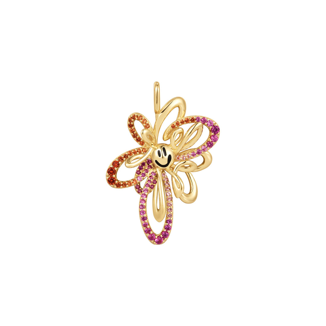 Gold Happy Flower Charm - Ania Haie