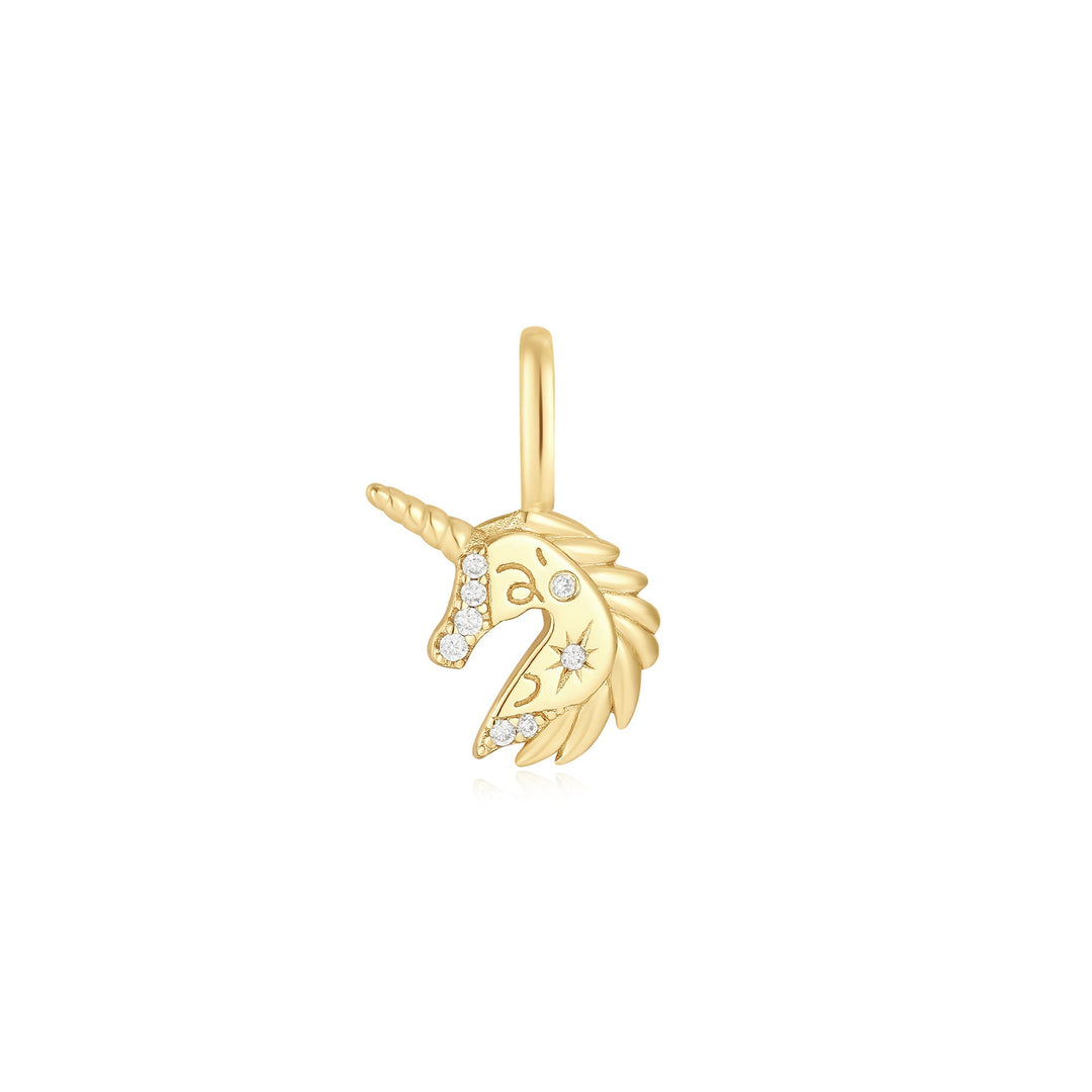 Gold Unicorn Charm - Ania Haie