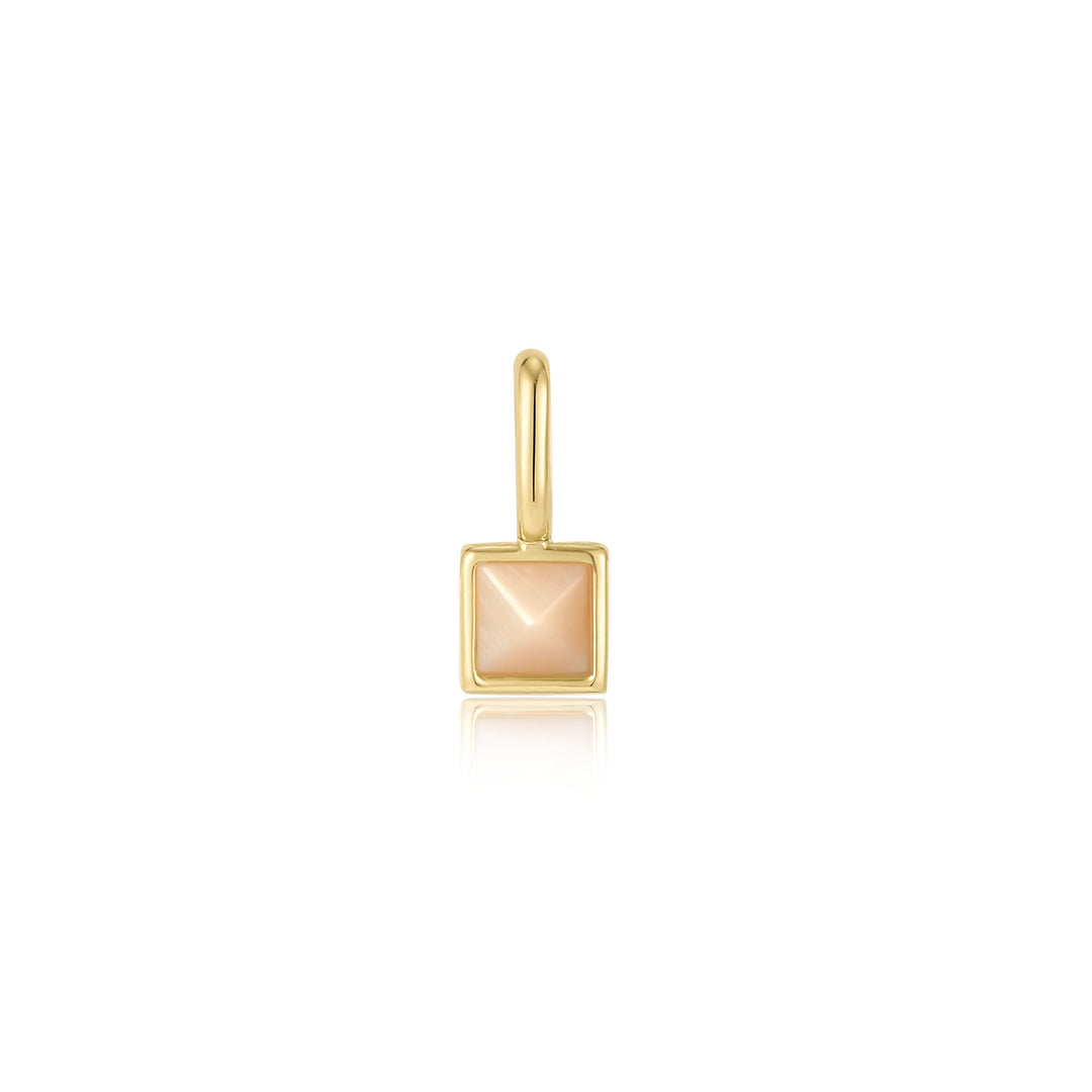 Gold Mother Of Pearl Charm - Ania Haie